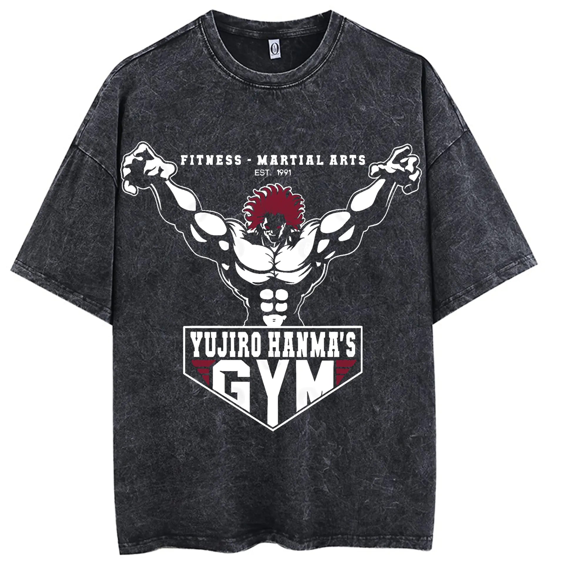 Hanma Baki The Grappler Gym Anime T-shirt for Men